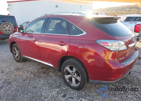 2010 Lexus Rx 350 from USA, damaged, VIN 2T2ZK1BA1AC021228